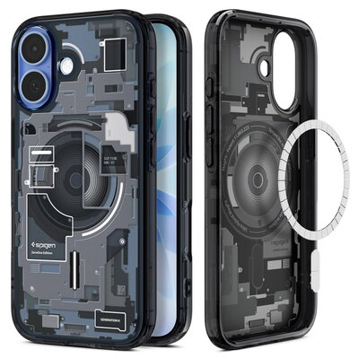 Spigen - Ultra Hybrid Zero One кейс с MagSafe за - iPhone 17 - Black