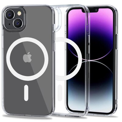 Techsuit MagSafe Pro калъф за iPhone 14 (прозрачен)