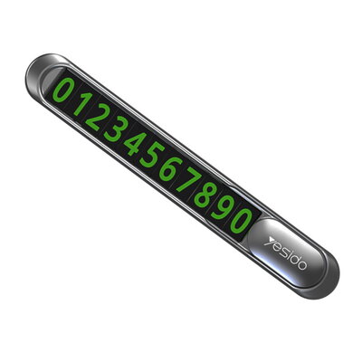 Yesido - Parking Number (C88) - for Dashboard - Black