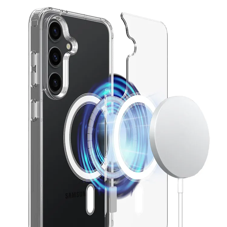 Techsuit - MagSafe Pro - Samsung Galaxy S26 - Transparent