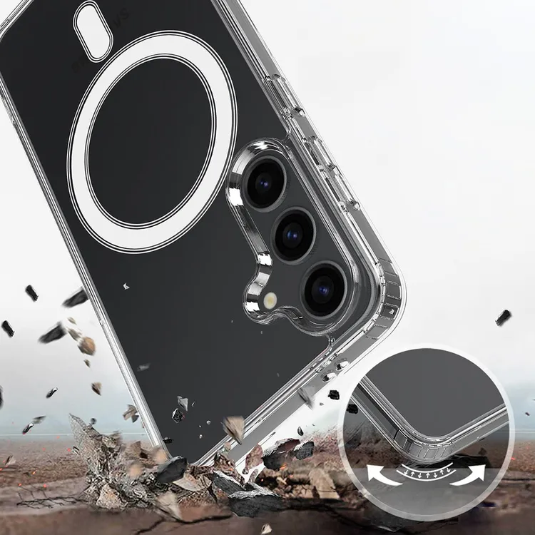 Techsuit - MagSafe Pro - Samsung Galaxy S26 - Transparent
