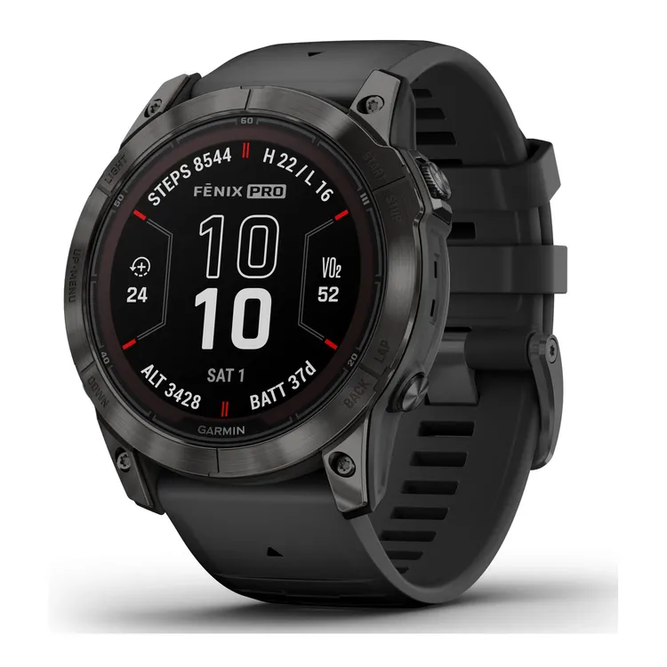 Garmin Fenix 7 Pro Sapphire Solar, 47 mm, Carbon Gray