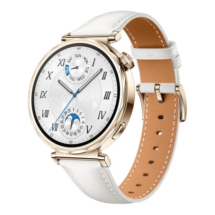 Huawei Watch GT 5, 41mm, 41 mm, Gold Leather
