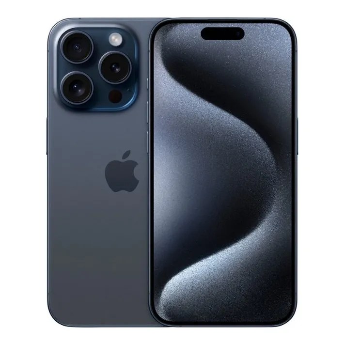 Apple iPhone 15 Pro, 128 GB, Blue Titanium