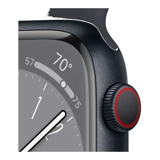Apple Watch Series 8 2022 GPS, Aluminium, 45 mm, Midnight