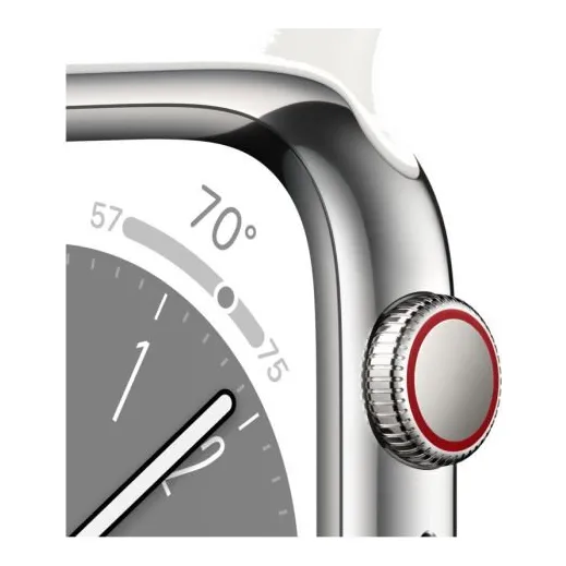 Apple Watch Series 8 2022 GPS, Aluminium, 41 mm, Silver