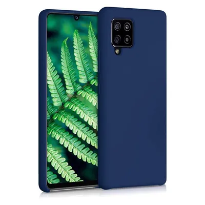 Противоударен силиконов калъф за Samsung Galaxy A42 5G (син)