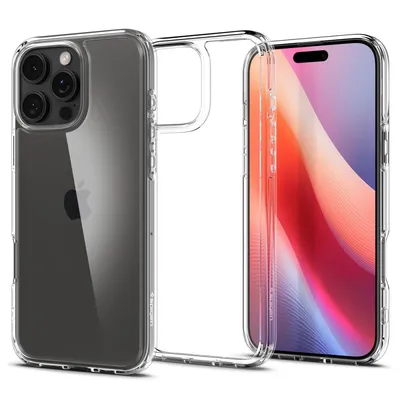 Spigen - Ultra Hybrid - iPhone 16 Pro - Прозрачен