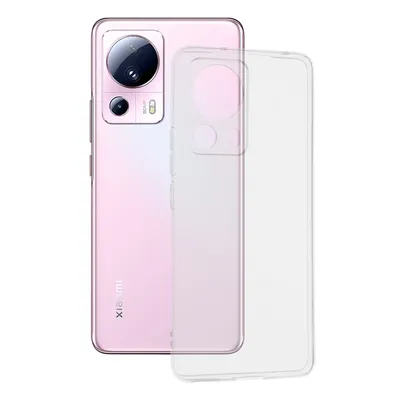 Techsuit Clear Silicone прозрачен силиконов калъф за Xiaomi 13 Lite (Прозрачен)