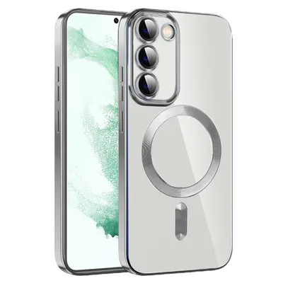 Techsuit - Luxury Crystal MagSafe - Samsung Galaxy S22 Plus 5G - Сребрист