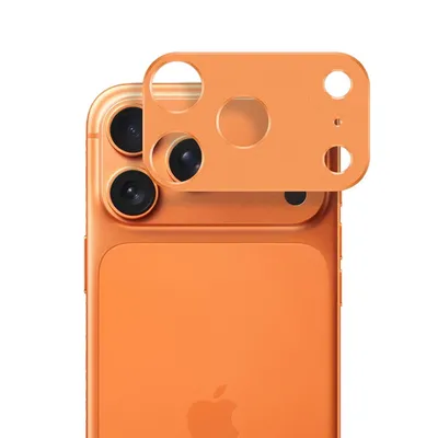 Techsuit - Протектор за камера за - iPhone 17 Pro Max - Orange
