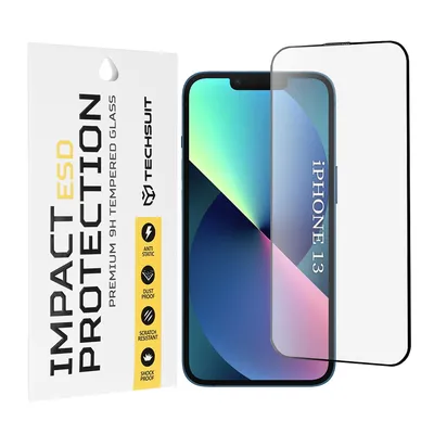 Techsuit - ESD Glass - iPhone 13 / iPhone 13 Pro / iPhone 14 - Black