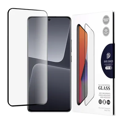 Професионално поставен протектор Dux Dics за Xiaomi 13 Pro (черен)