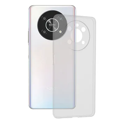 Techsuit - Clear Silicone прозрачен силиконов калъф  - Honor Magic 4 Lite 5G - Transparent