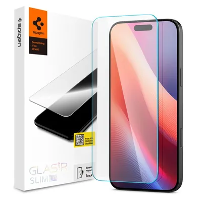 Spigen - Стъклен протектор за - iPhone 16 Pro Max - Clear