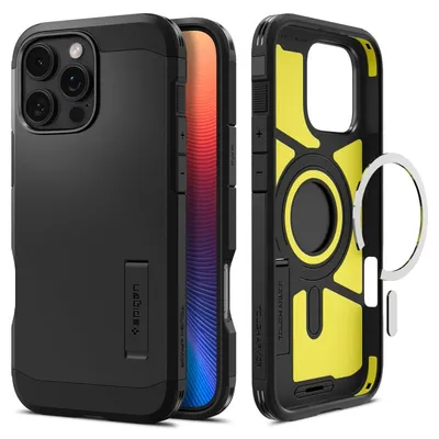 Spigen - Tough Armor MagSafe - iPhone 16 Pro - Черен