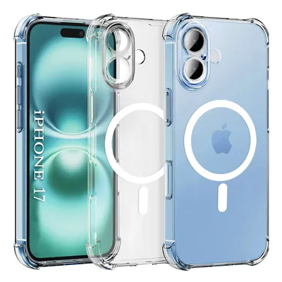 Techsuit - Силиконов кейс с MagSafe за - iPhone 17 - Clear