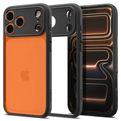 Spigen - Ultra Hybrid кейс за - iPhone 17 Pro Max - Matte Black