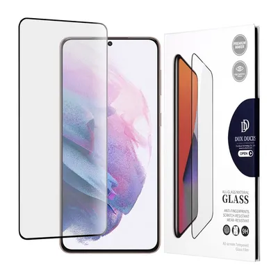 Професионално поставен протектор Dux Ducis за Samsung Galaxy S21 Plus - Черен