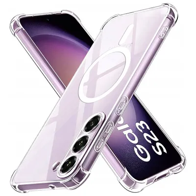 Techsuit - Силиконов кейс MagSafe за - Samsung Galaxy S23 - Clear
