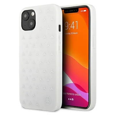 Оригинален Mercedes защитен калъф за iPhone 13 mini (сребрист)