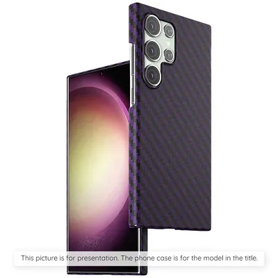 Techsuit - Carbonite FiberShell - iPhone 14 Pro Max - Purple