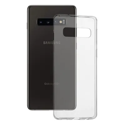 Techsuit Clear Silicone прозрачен силиконов калъф за Samsung Galaxy S10 Plus (прозрачен)