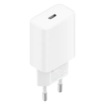 Xiaomi oригинален адаптер с USB-C изход, 3A, 20W (бял)