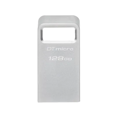 Kingston - Memory Stick Micro G2 128GB - USB-A 3.2 FlashDrive, 128GB - Silver