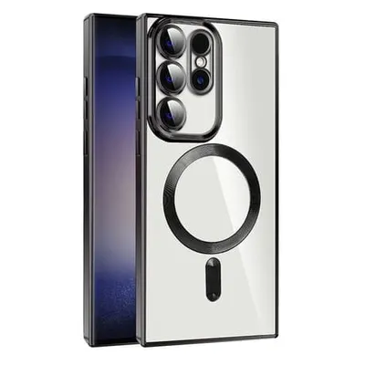 Techsuit - Luxury Crystal MagSafe - Samsung Galaxy S21 Ultra 5G - Черен