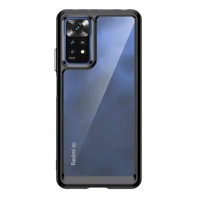 Outer Space подсилен калъф с гъвкава рамка за Xiaomi Poco X5 5G / Redmi Note 12 5G черен)