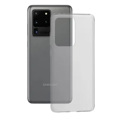 Techsuit Clear Silicone силиконов калъф за Samsung Galaxy S20 Ultra 4G / S20 Ultra 5G (прозрачен)