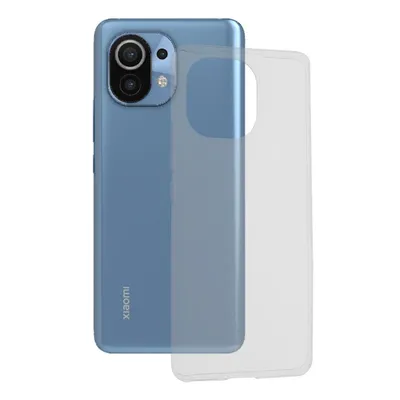 Techsuit Clear Silicone прозрачен силиконов калъф за Xiaomi Mi 11 Lite 4G / Mi 11 Lite 5G / 11 Lite 5G NE (прозрачен)