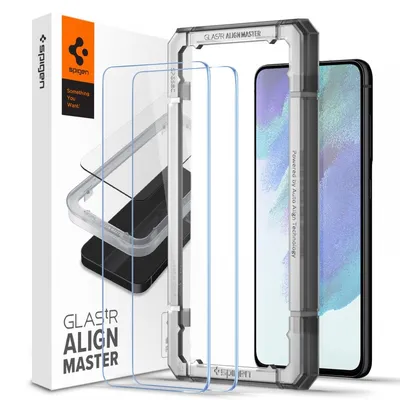 Spigen - Glass.TR Align Master (2 бр) протектор от закалено стъкло - Samsung Galaxy S21 FE - Clear