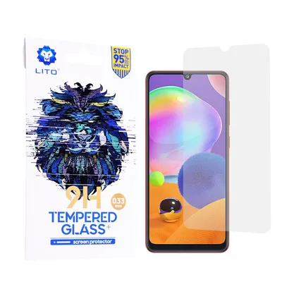 Професионално поставен протектор Lito 2.5D Classic Glass за Samsung Galaxy A31 (прозрачен)