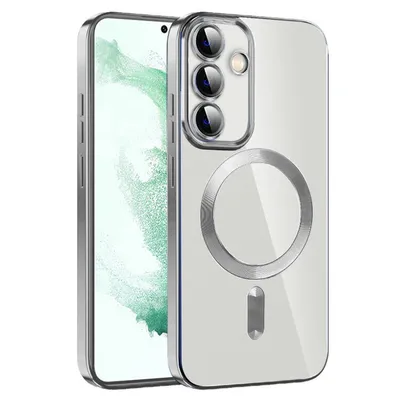 Techsuit - Luxury Crystal MagSafe - Samsung Galaxy S24 - Сребрист
