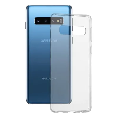 Techsuit Clear Silicone силиконов калъф за Samsung Galaxy S10 (прозрачен)