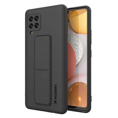 Wozinsky калъф със стойка за Samsung Galaxy A42 5G (черен)
