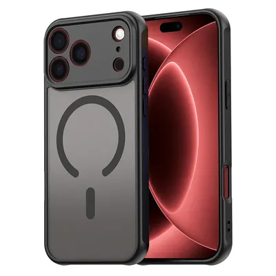 Techsuit - HaloFrost II MagSafe - iPhone 18 Pro Max / iPhone 17 Pro Max - Black