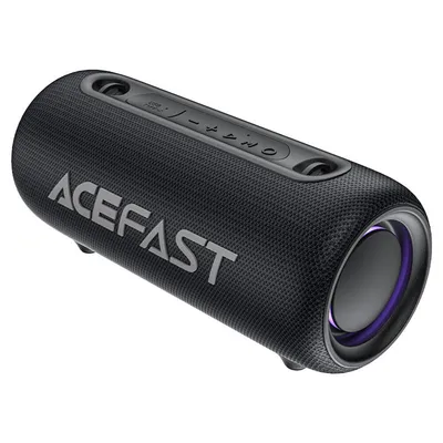 Acefast - Преносима безжична колонка - Wireless Speaker Air (K2) - Bluetooth 5.3, USB Flash Drive, RGB, Hands-free Call, Built-in DSP, IPX5, 4400mAh - Black