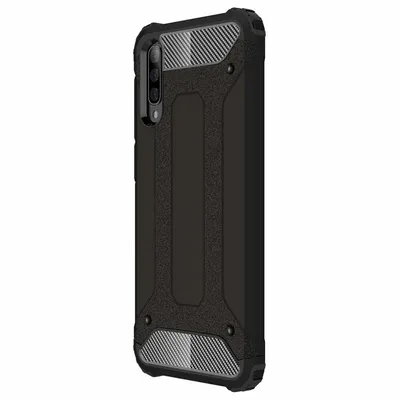 Techsuit Hybrid Armor противоударен хибриден калъф за Samsung Galaxy A30s / A50 / A50s (черен)
