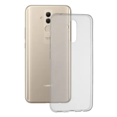 Techsuit Clear Silicone прозрачен силиконов калъф за Huawei Mate 20 lite (прозрачен)