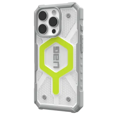UAG - Pathfinder Clear Magsafe - iPhone 16 Pro - Active Neon