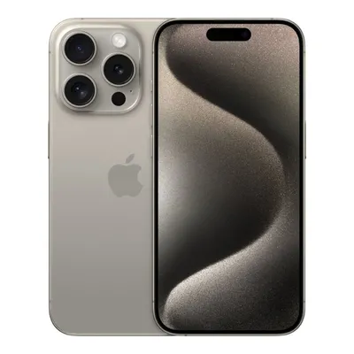 Apple iPhone 15 Pro, 128 GB, Natural Titanium
