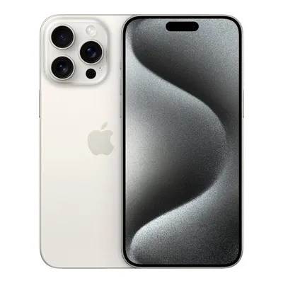 Apple iPhone 15 Pro Max, 256 GB, White Titanium