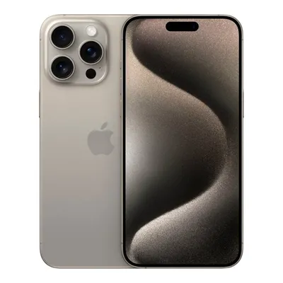 Apple iPhone 15 Pro Max, 256 GB, Natural Titanium