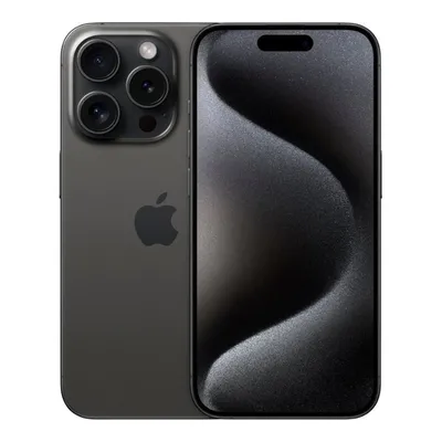 Apple iPhone 15 Pro, 256 GB, Black Titanium