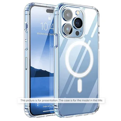 Techsuit - Силиконов кейс с MagSafe Pro за - iPhone 16 Pro - Transparent