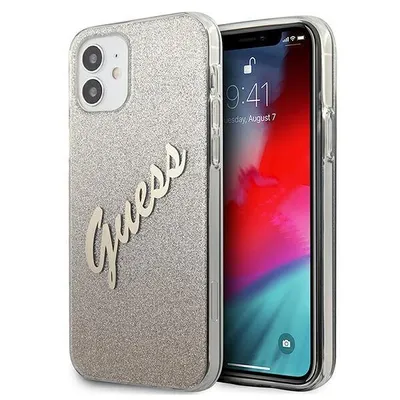 Guess калъф за iPhone 12 mini (златист)