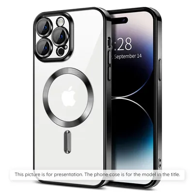 Techsuit - Luxury Crystal MagSafe - iPhone 18 Pro Max / iPhone 17 Pro Max - Black